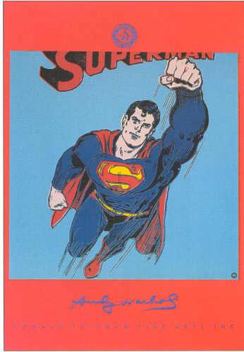andy warhol super man